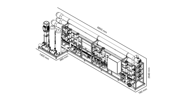 Professional MO36 8" Reverse Osmosis System - Image 3